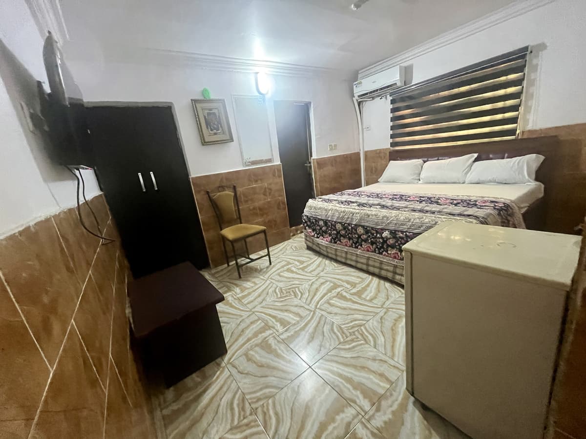 Luxury hotel room at HardRock Hotel & Suites Ikotun Lagos