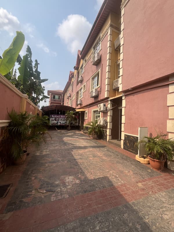 Luxury hotel room at HardRock Hotel & Suites Ikotun Lagos