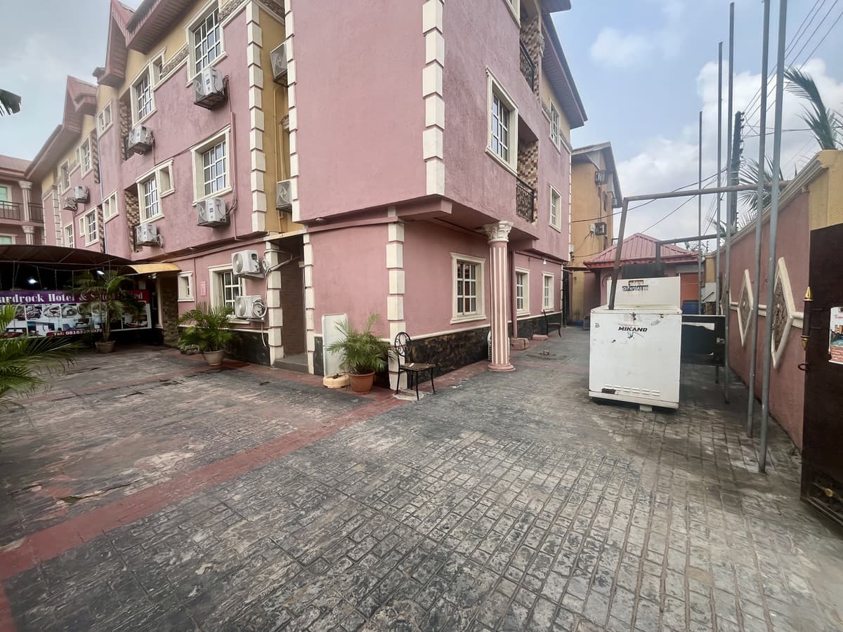 Luxury hotel room at HardRock Hotel & Suites Ikotun Lagos