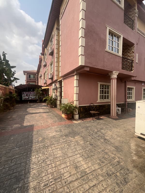 Luxury hotel room at HardRock Hotel & Suites Ikotun Lagos