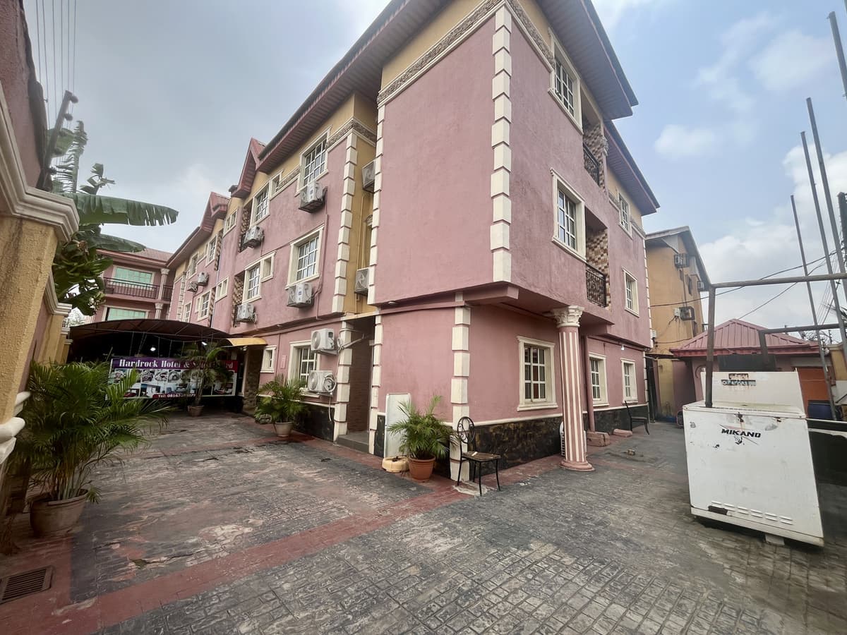 Luxury hotel room at HardRock Hotel & Suites Ikotun Lagos